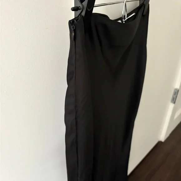 Princess Polly Black Midi Slip Skirt - Picture 8 of 10